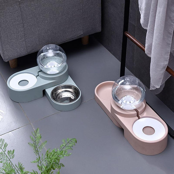 Automatic Pet Water Dispenser with Bowl