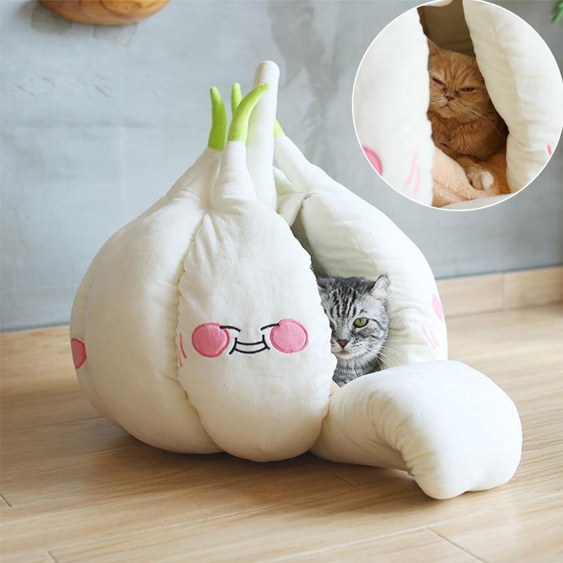 Warm Cave Soft Cushion Pet Tent Bed